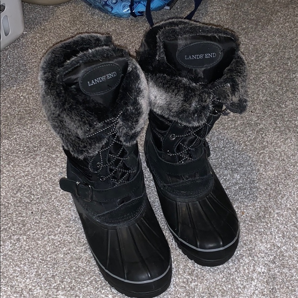 Lands’ End Winter Boots - Size 9